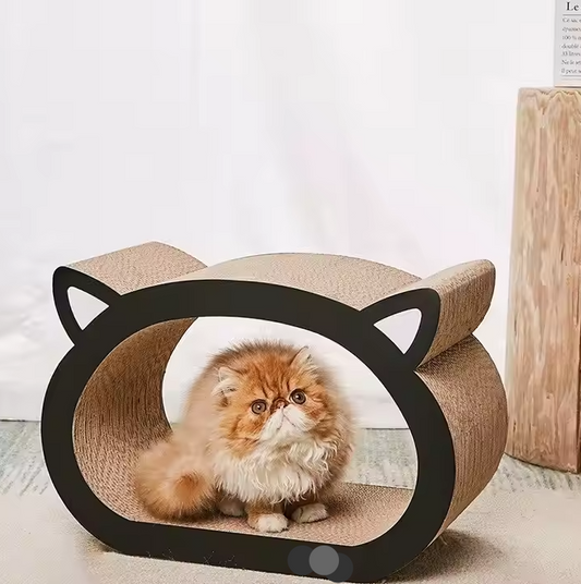Cat Scratching Furniture With Lying Surface - Stylish Scratching Bench Sleeping Area In One