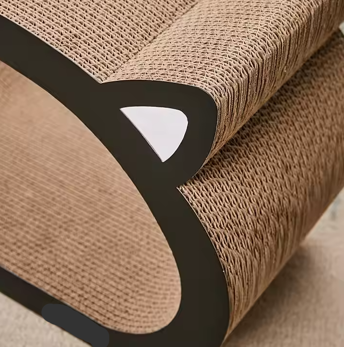 Cat Scratching Furniture With Lying Surface - Stylish Scratching Bench Sleeping Area In One