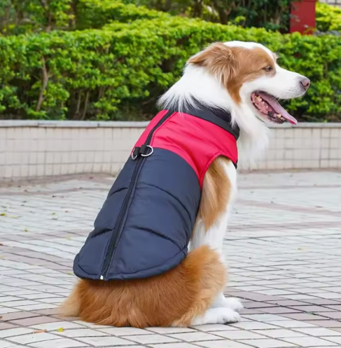 Waterproof And Warm Dog Jacket For Cold Days