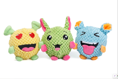 Interactive Plush Monster Ball - Fun Toy For Dogs