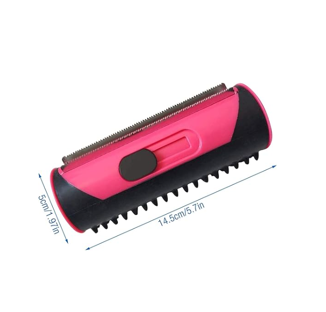 Multifunctional Fur Grooming Roller for Pets with Self - Cleaning Function