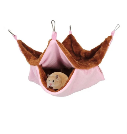 Cat Hammock Made Of Soft Fabric - Comfortable Sleeping Cave For Small Animals
