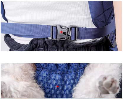 Portable Dog Carrier Backpack - Comfortable And Breathable For Pets