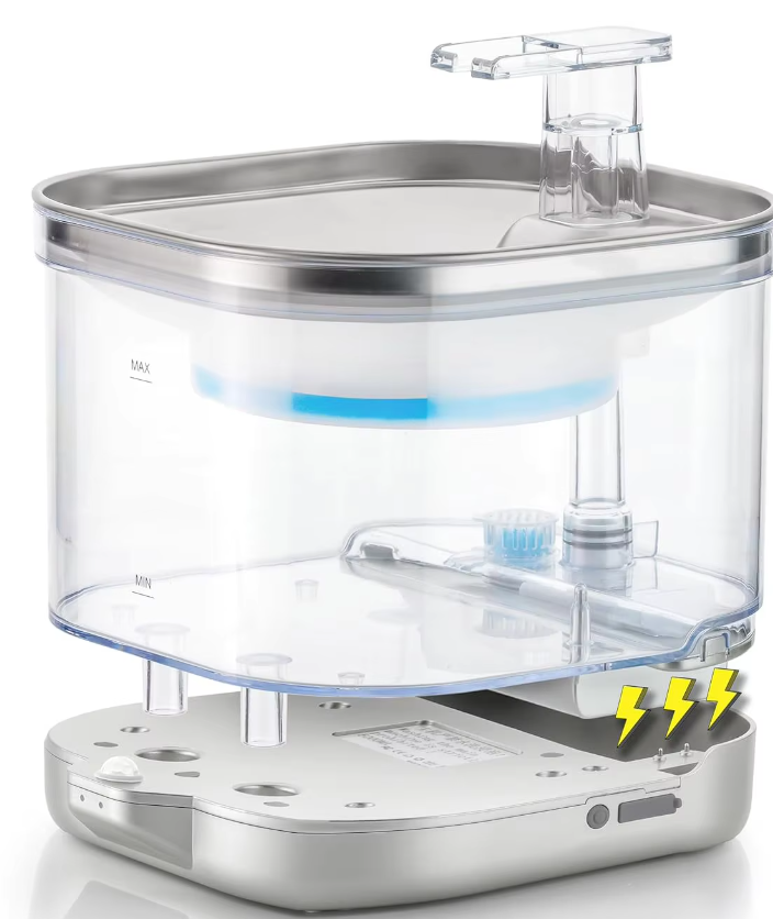 Automatic Drinking Fountain For Cats And Dogs - Quiet Water Dispenser With Filter