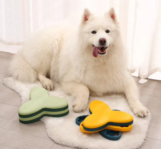Interactive Dog Toy with Rotating Mechanism - Promotes Mental Activity and Playtime Fun