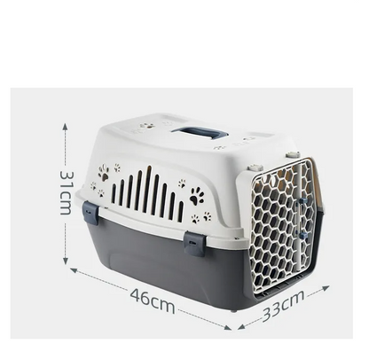 Portable Pet Carrier - Robust Dog Cages For Traveling Iata Compliant