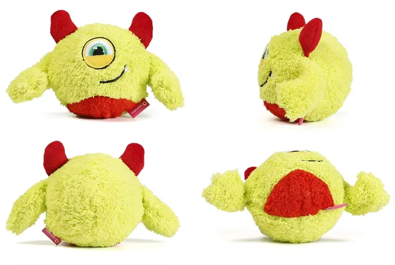 Interactive Plush Monster Ball - Fun Toy For Dogs