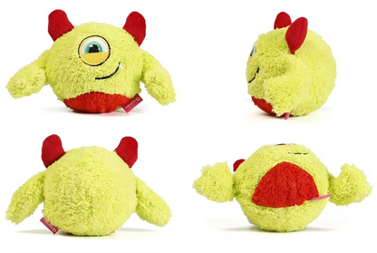 Interactive Plush Monster Ball - Fun Toy For Dogs