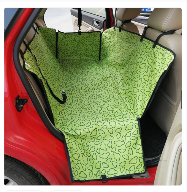 Car Seat Cover For Pets - Non-slip And Waterproof For Dogs And Cats