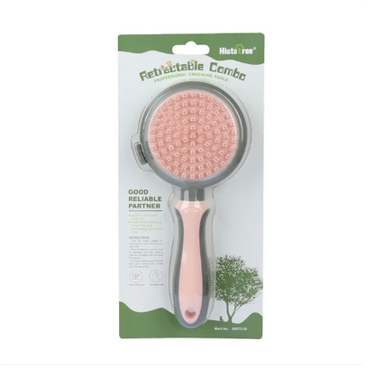 Cat Brush For Coat Care - Double - Sided Brush Head For Detangling