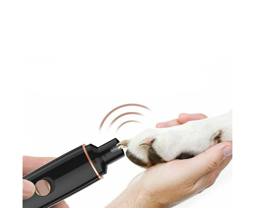 Electric Claw Grinder for Dogs and Cats - Low - Noise with Diamond Grinding Head