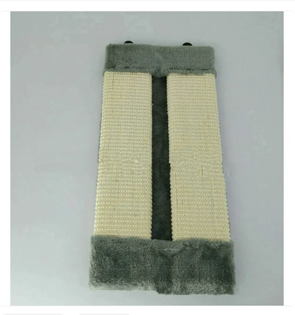 Cat Scratching Board With Soft Cover - Scratching Mat For Wall Mounting