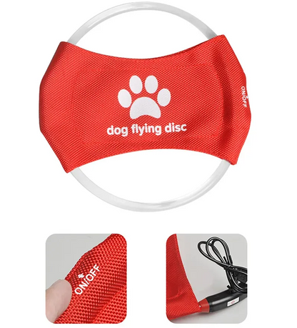 Led Dog Disc - Luminous Flying Disc For Dogs