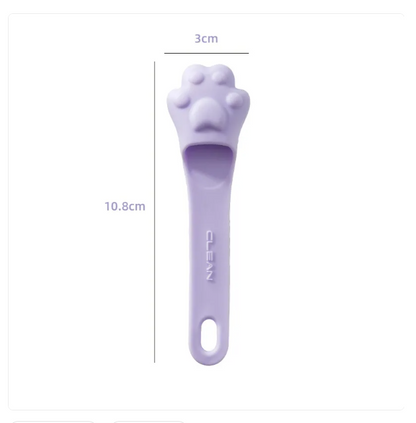 Tongue Scraper For Dogs - Grooming Aid In The Shape Of A Paw For Dental Care
