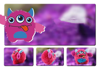 Interactive Plush Monster Ball - Fun Toy For Dogs