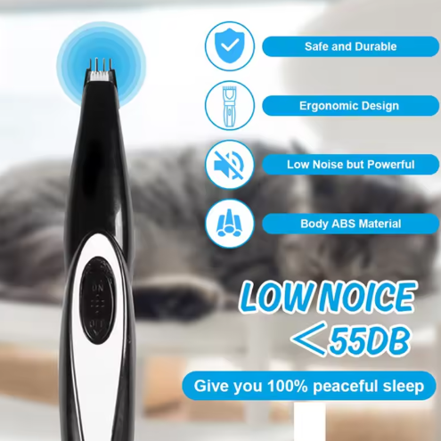 Silent Pet Hair Clipper For Precise Grooming