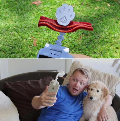 Pet Selfie Stick With Treat Holder