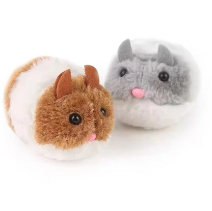 Interactive Cat Toy - Electric Plush Hamster