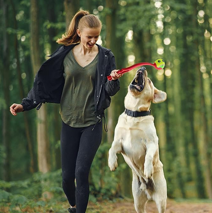 Dog Ball Thrower - Long Throw Fun For Active Four - Legged Friends