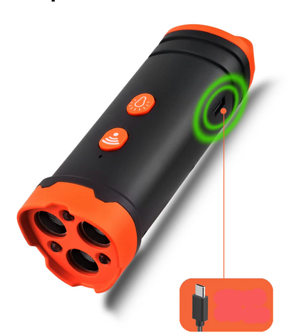 Dog Training Device With Light And Sound Function