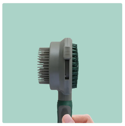 Cat Brush For Coat Care - Double - Sided Brush Head For Detangling