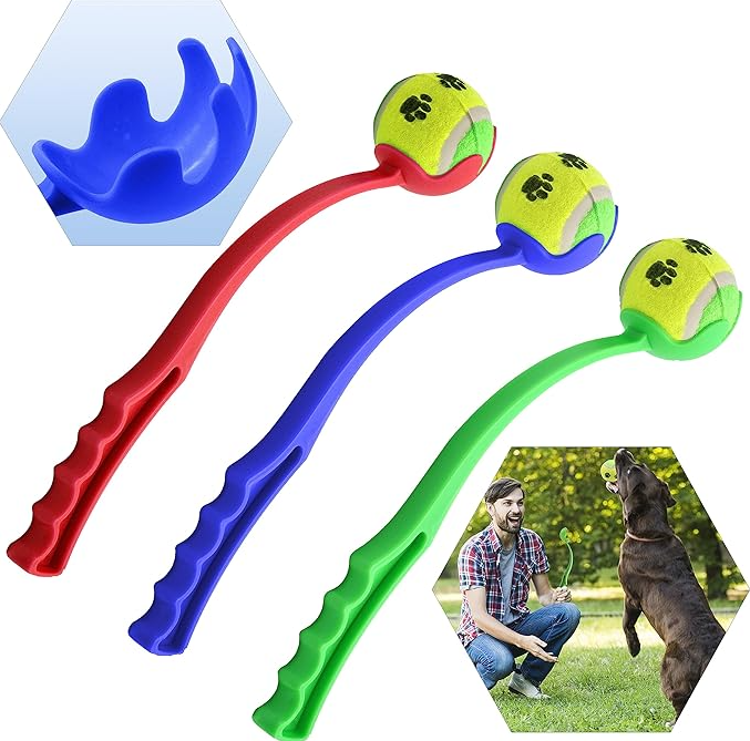 Dog Ball Thrower - Long Throw Fun For Active Four - Legged Friends