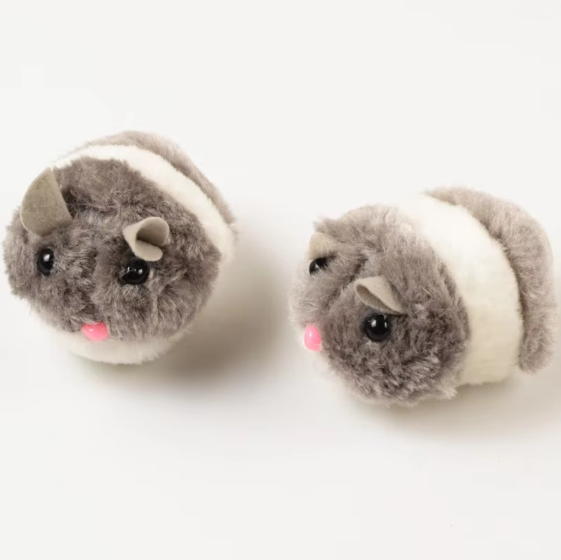 Interactive Cat Toy - Electric Plush Hamster