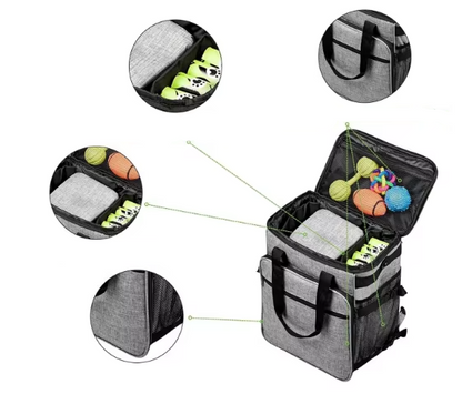 Practical Dog Bag For Travel - Multifunctional With Compartments For Toys And Food
