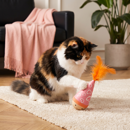 Bouncy Cat Toy – Durable Activity Toy to Reduce Boredom in Cats