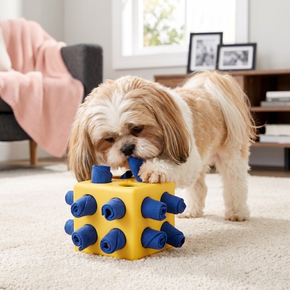 Snuffle Toy for Dogs – Durable Interactive Puzzle Toy for Mental Stimulation & Treat Hunting