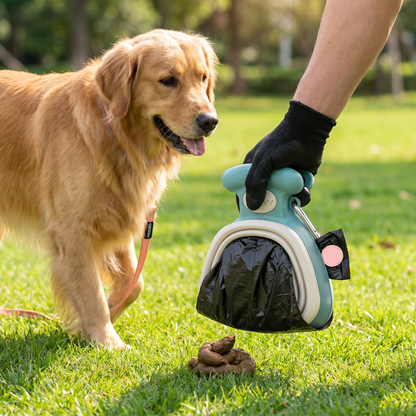 Portable Dog Poop Picker – Foldable, Hygienic & Perfect for On-the-Go