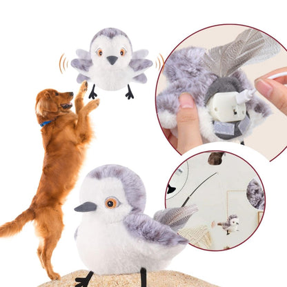 Interactive Flapping Owl Dog Toy