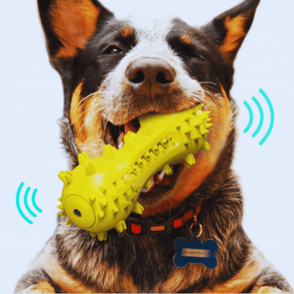 Sound - Activated Dog Toy - Spikes Chew Toy for Dogs