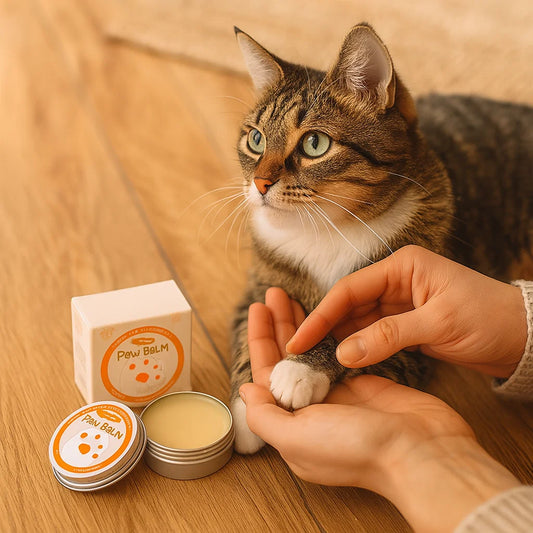 Paw care cream for cats
