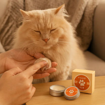 Paw care cream for cats