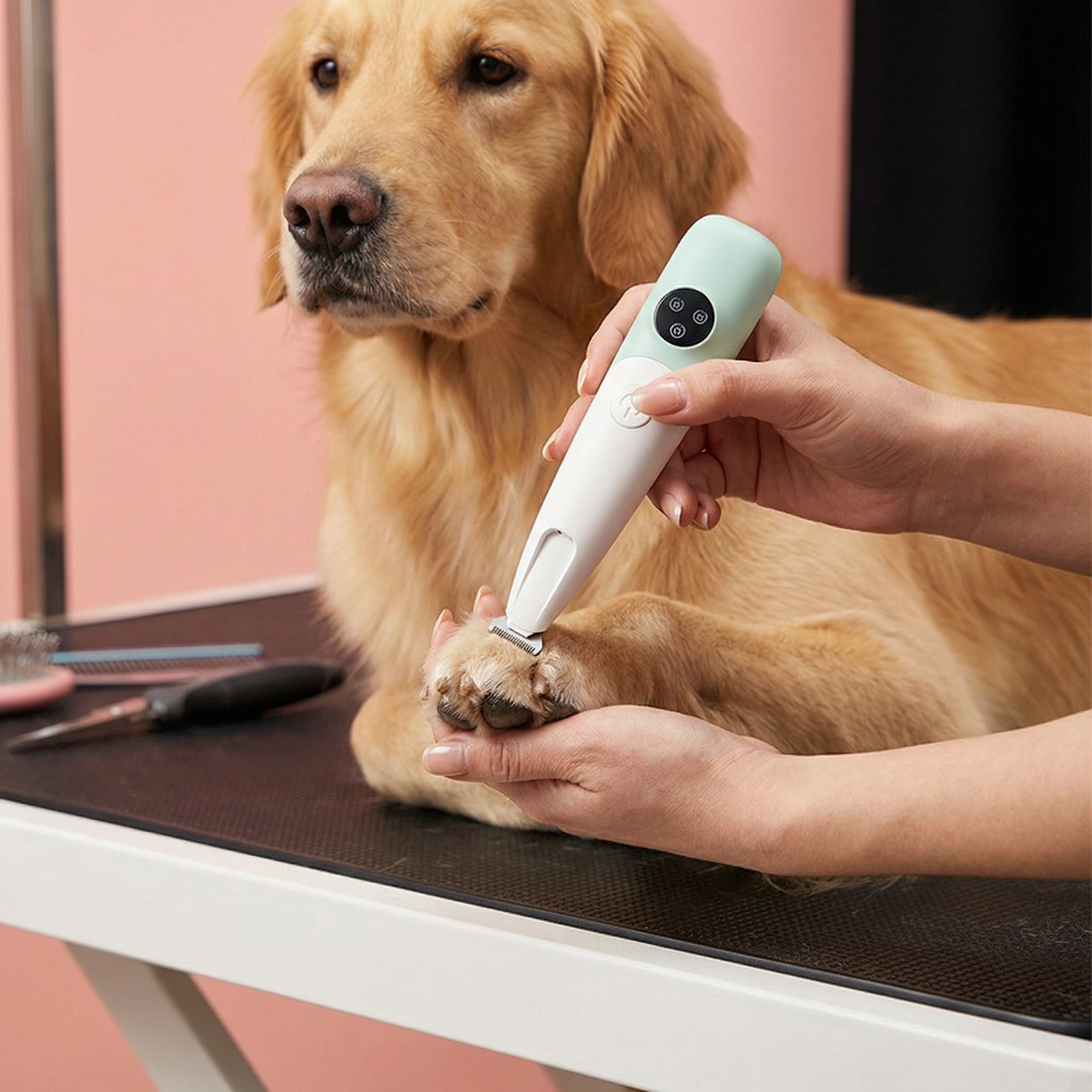 Pet Paw Trimmer – Quiet, Cordless Grooming Trimmer for Dogs & Cats