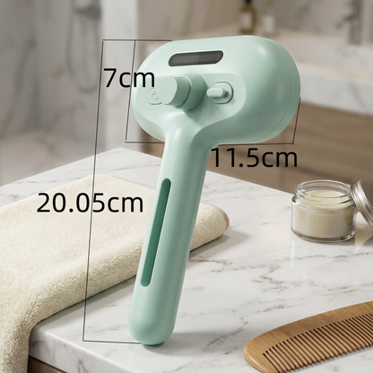 Premium pet brush with steam function