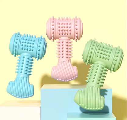 Dog Toy For Chewing - Dental Care Dumbbell For Dogs