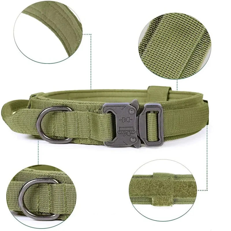 Adjustable Nylon Dog Collar With Robust Click Fastener