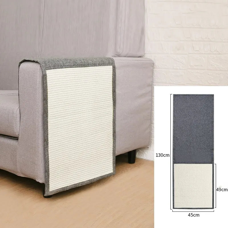 Sofa Scratch Protection - Cat Scratch Mat For Armrest Furniture- Scratch Protection With Sisal