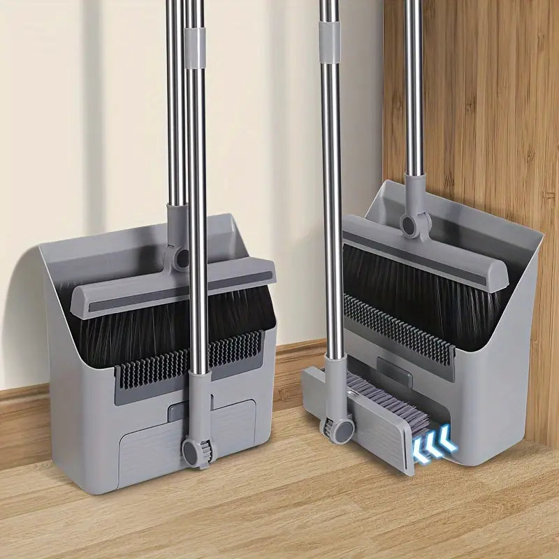 Multifunctional Broom And Dustpan Set