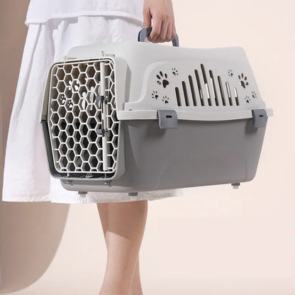Portable Pet Carrier - Robust Dog Cages For Traveling Iata Compliant