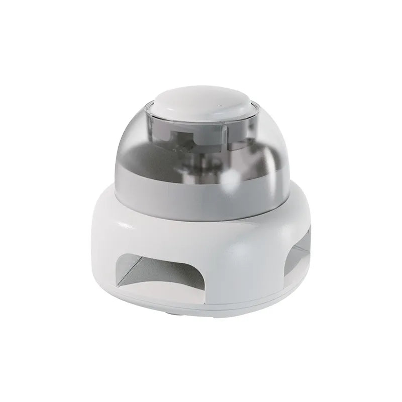Dog Food Dispenser With Transparent Chamber - Easy To Refill And Visible Food