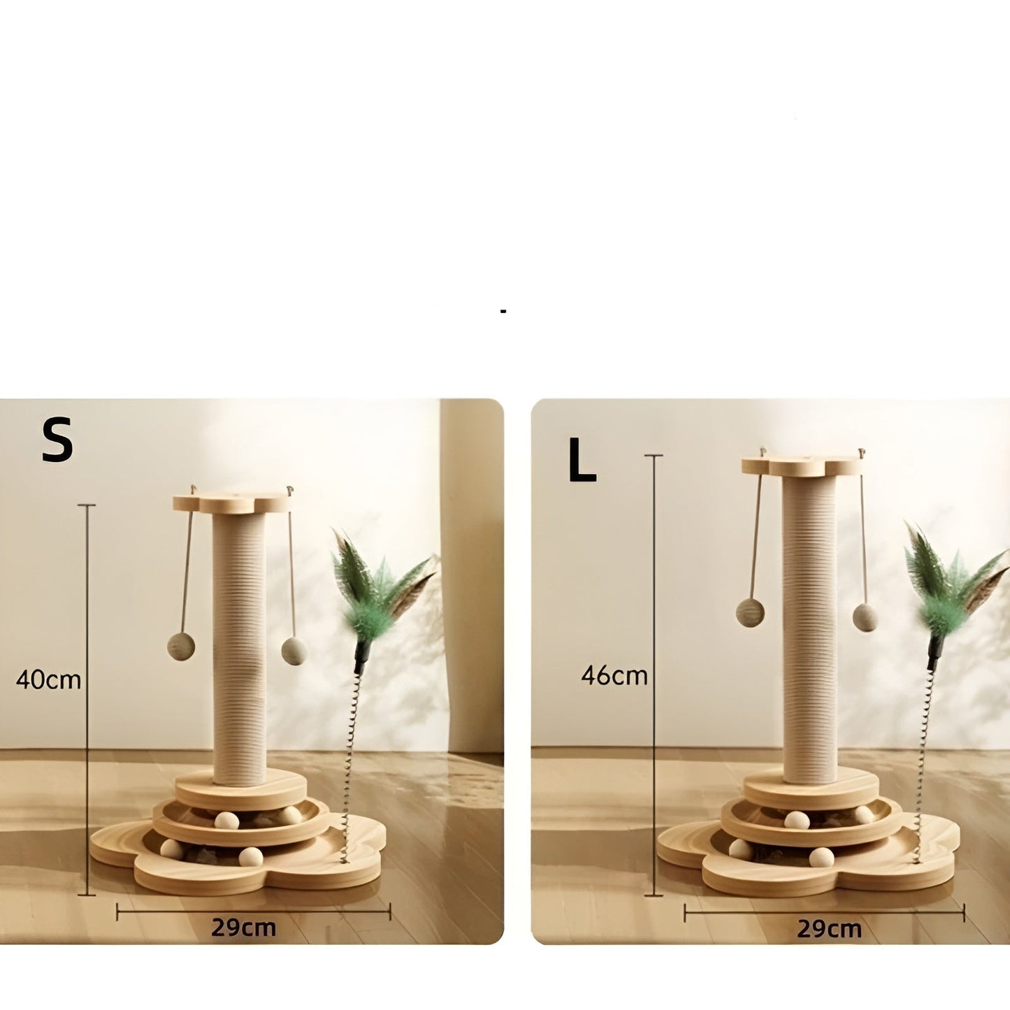 5in1 Scratching Post Toy