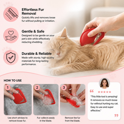 Pet Fur Detangler (10 Pieces) – Gentle Grooming & Effortless Knot Removal for Dogs & Cats