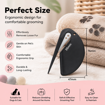 Pet Fur Detangler (10 Pieces) – Gentle Grooming & Effortless Knot Removal for Dogs & Cats